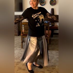 Skirt & Top - perfect for Halloween and like new - skirt in a large - top in xl